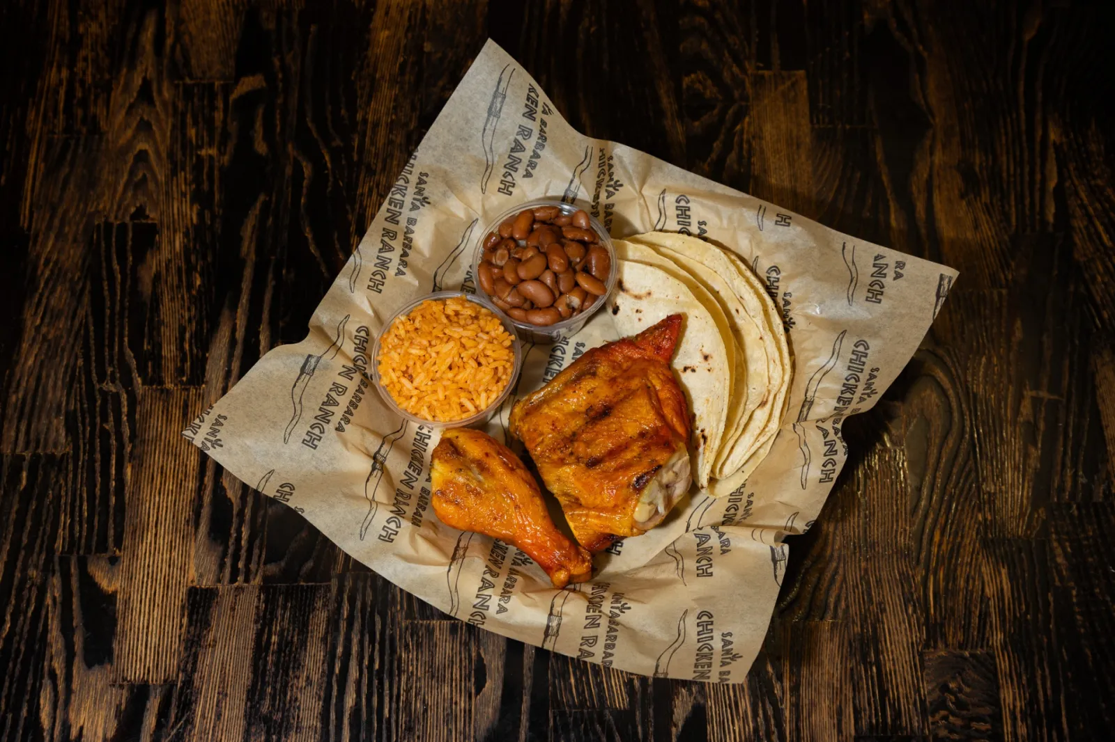 ¼ Chicken Plate